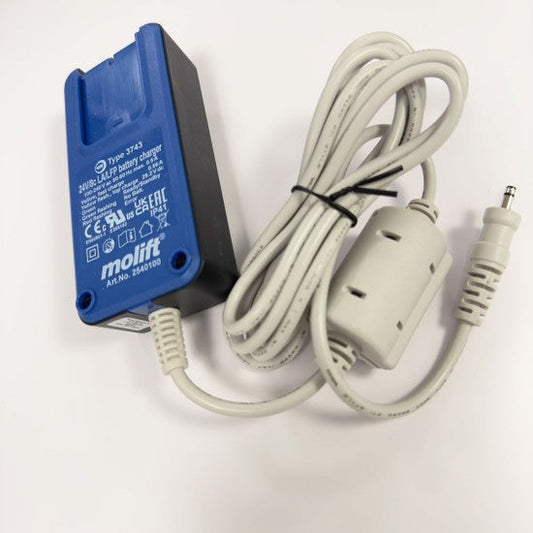 Chargeur enfichable pour lève-personnes Etac Molift série Air 24V SLA/LifePO N2540100