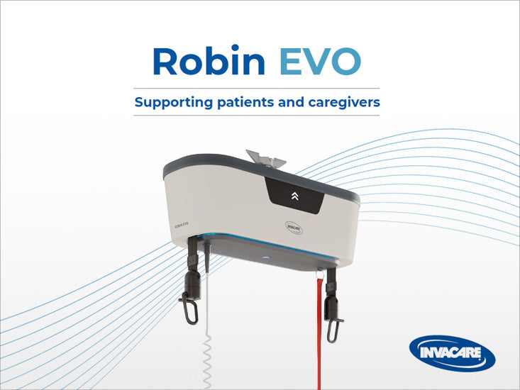 Unité de levage motorisée Invacare Robin Carriage Pod neuve en boîte garantie 1588287 pour rails ou système de portique