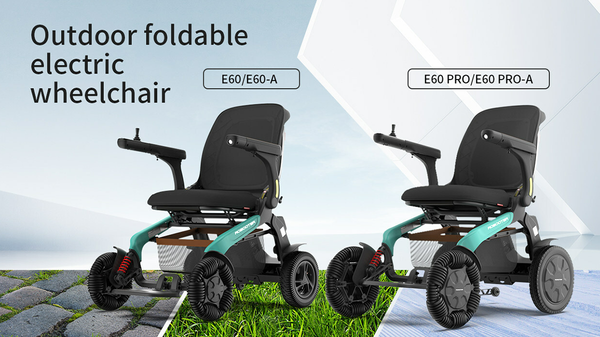 Robooter E60A 10" Pro 12" All Terrain Powerchair Electric Wheelchair