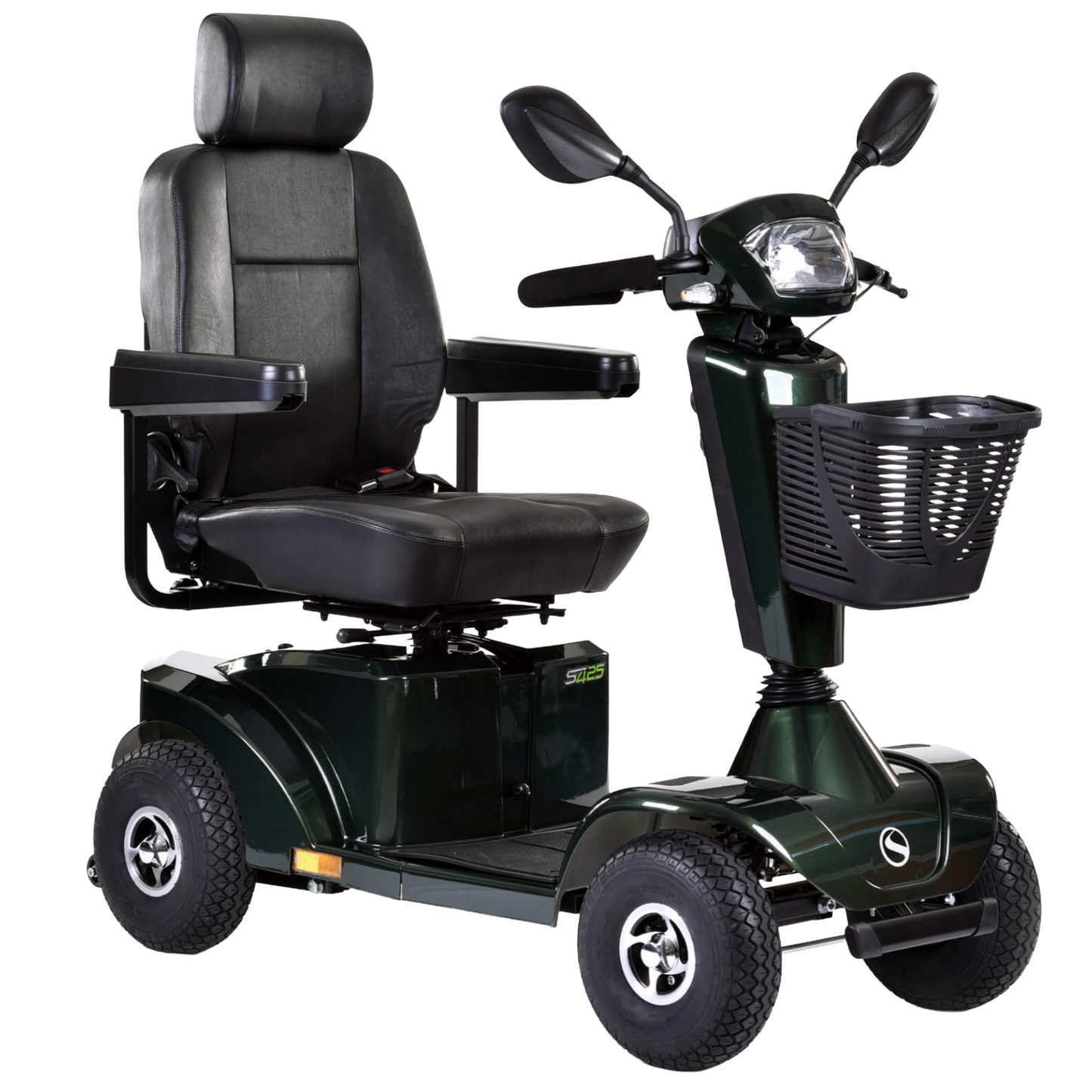 Sunrise Medical S425 Large Mobility Scooter 8mph Top of The Range Green Silver