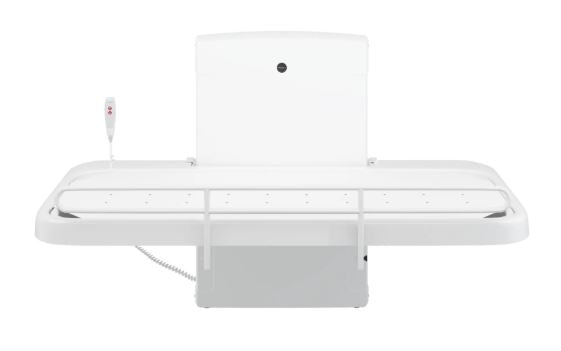 SCT 2000 2100 Pressalit Wall Mounted Shower Change Table Powered Height Adjust Folding Safety Rail R8581418000