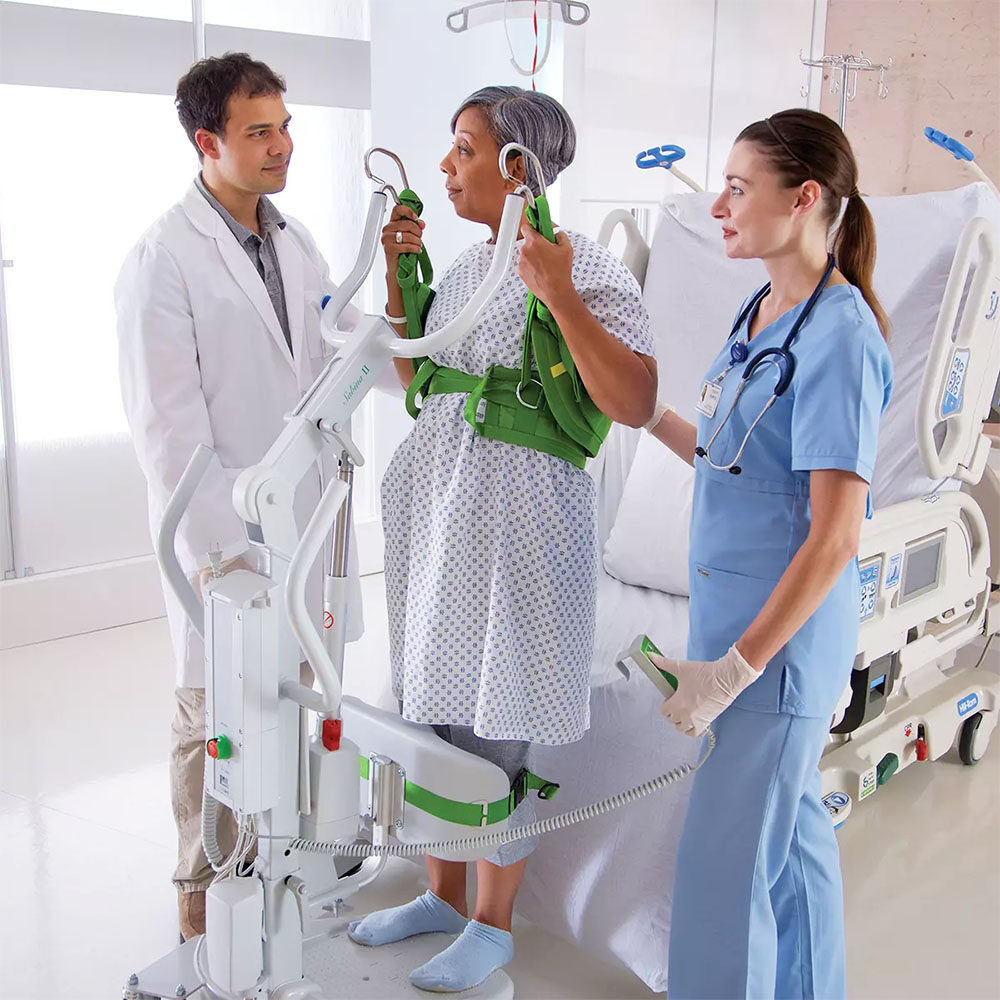Liko Hillrom Sabina 2 EE Mobile Patient Hoist Stander sit to stand and Lift 2020003