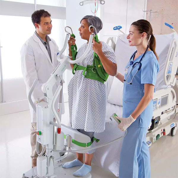 Liko Hillrom Sabina 2 EE Mobile Patient Hoist Stander sit to stand and Lift 2020003