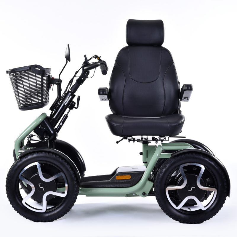 Scooter de mobilité tout-terrain S800 Sunrise Medical Sterling Scoozy Classe 3 12 km/h