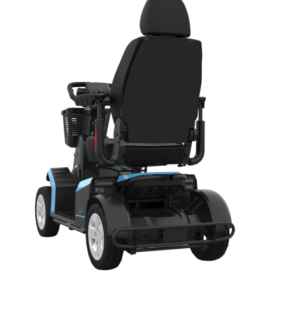 Pride Atmos Mobility Scooter 8mph 4 Wheel Large Heavy Duty Top of the Range Head Light