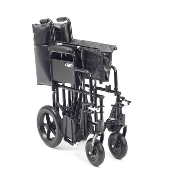 SENTRA TRANSIT Drive Devilbiss Heavy Duty Wide Bariatric Wheelchair Enigma 20" 22" 24"