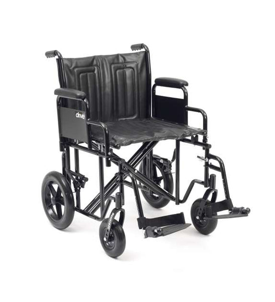 SENTRA TRANSIT Drive Devilbiss Heavy Duty Wide Bariatric Wheelchair Enigma 20" 22" 24"