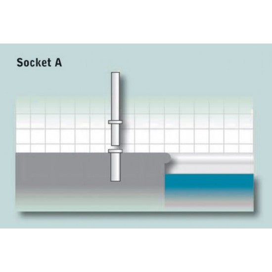Oxford Dipper Joerns Swimming Pool Hoist Socket A Fixing Fitting