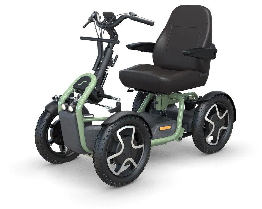 Scooter de mobilité tout-terrain S800 Sunrise Medical Sterling Scoozy Classe 3 12 km/h