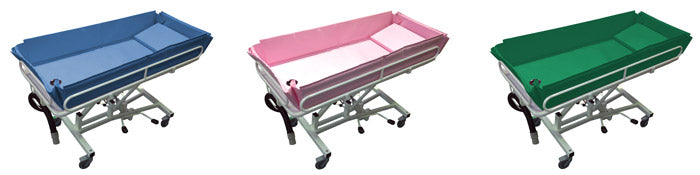 Chiltern Invadex T1 T2 T3 T4 Mobile Shower Trolley Adjustable Hydraulic or Powered Adult Child