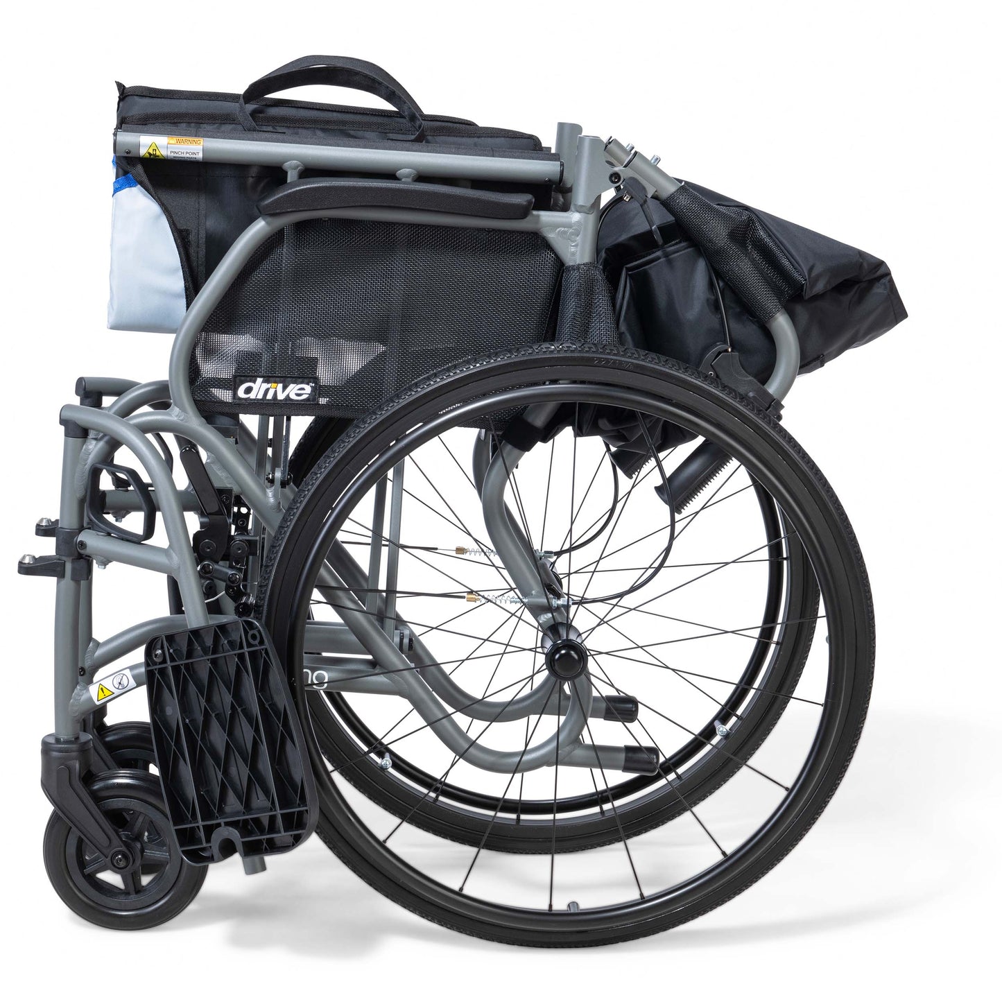 Drive Devilbiss 6kg AeroMg Self Propelled Super Lightweight Magnesium Wheelchair 17.5" (18") Seat Width ULMGWCSP