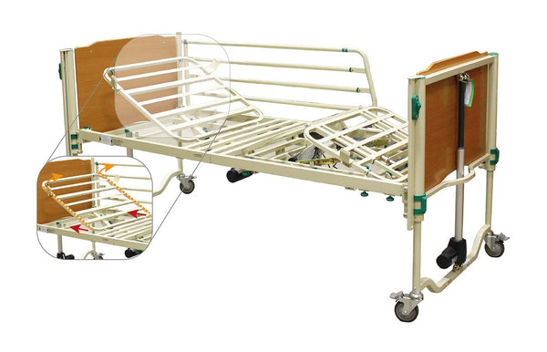Ultimate Healthcare Cura 2 II Supreme Hospital Adjustable Bed UBEB7001S