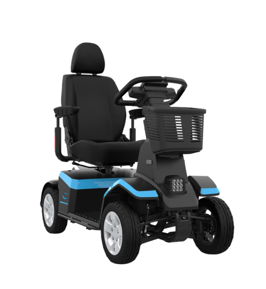 Pride Atmos Mobility Scooter 8mph 4 Wheel Large Heavy Duty Top of the Range Head Light