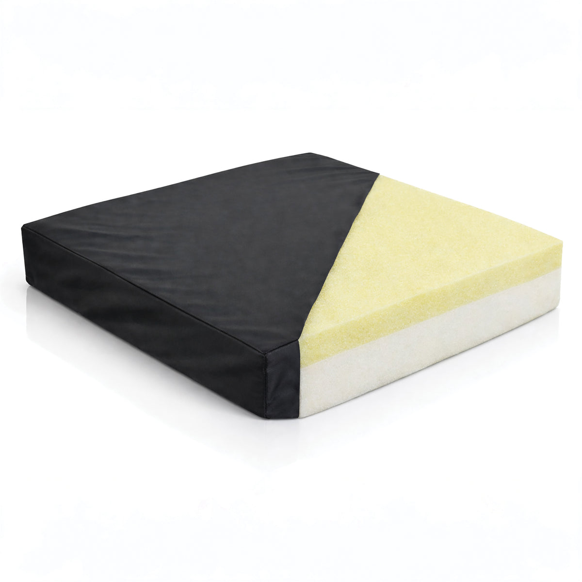 Aidapt Vinyl Wheelchair Cushion With Memory Foam 16" 18" VA12