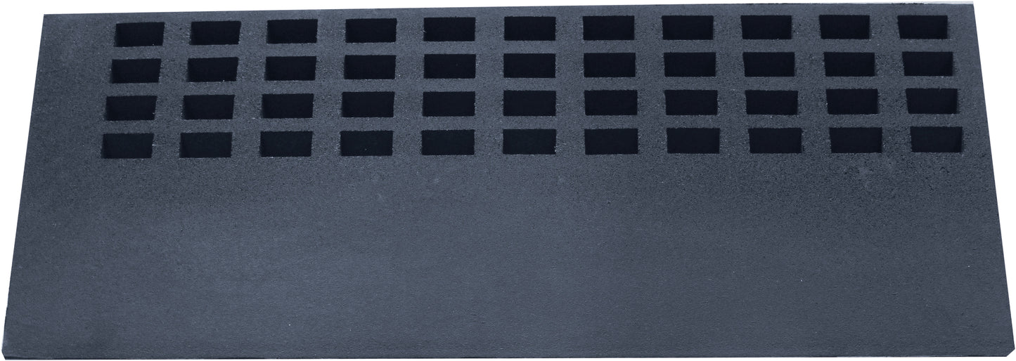 Rampe de seuil antidérapante en caoutchouc noir Aidapt Easy Edge VA144B Hauteurs de 2,5 cm 3 cm 4,2 cm 5 cm 6 cm 9 cm