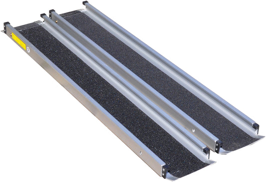 Rampe télescopique pour fauteuil roulant et scooter Aidapt VA147 120 cm 150 cm 180 cm