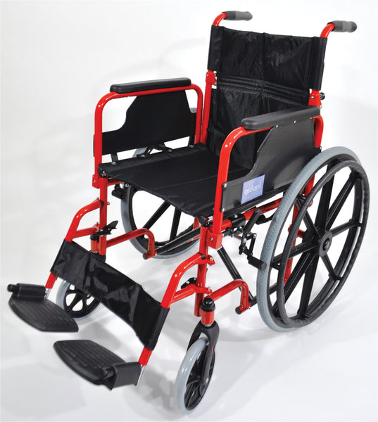 Aidapt Deluxe Self Propelled Steel Wheelchair VA167 Folding
