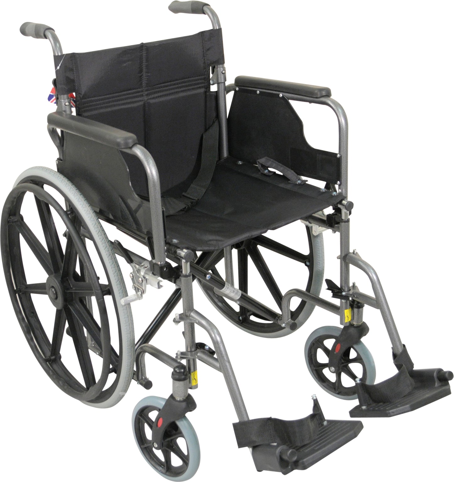 Aidapt Deluxe Self Propelled Steel Wheelchair VA167 Folding