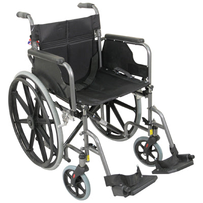 Aidapt Deluxe Self Propelled Steel Wheelchair VA167
