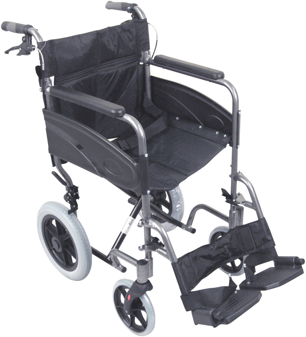 Aidapt Compact Transport Aluminium Wheelchair VA170 and replacement side panels