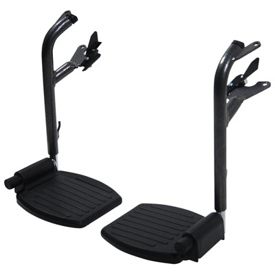 Replacement Pair Black Blue Pink Red Footrests Left Right for the VA170 Aidapt Wheelchair VA170F