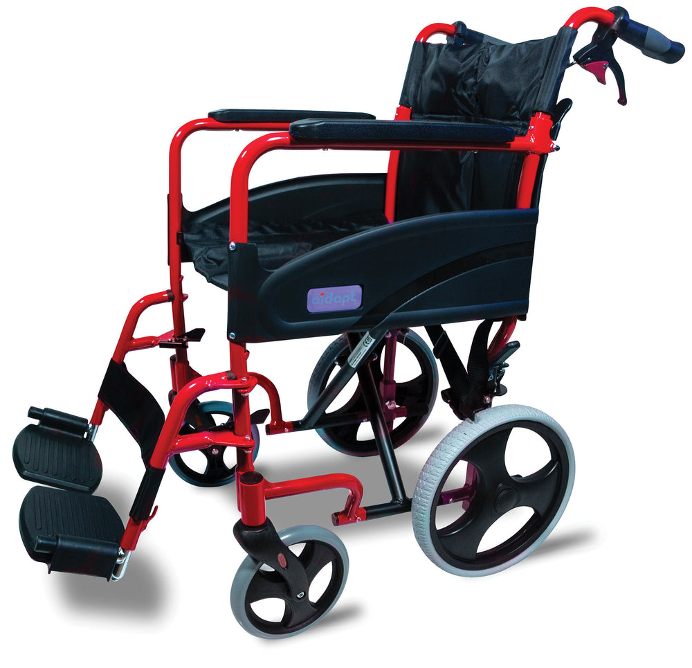 Replacement Pair Black Blue Pink Red Footrests Left Right for the VA170 Aidapt Wheelchair VA170F