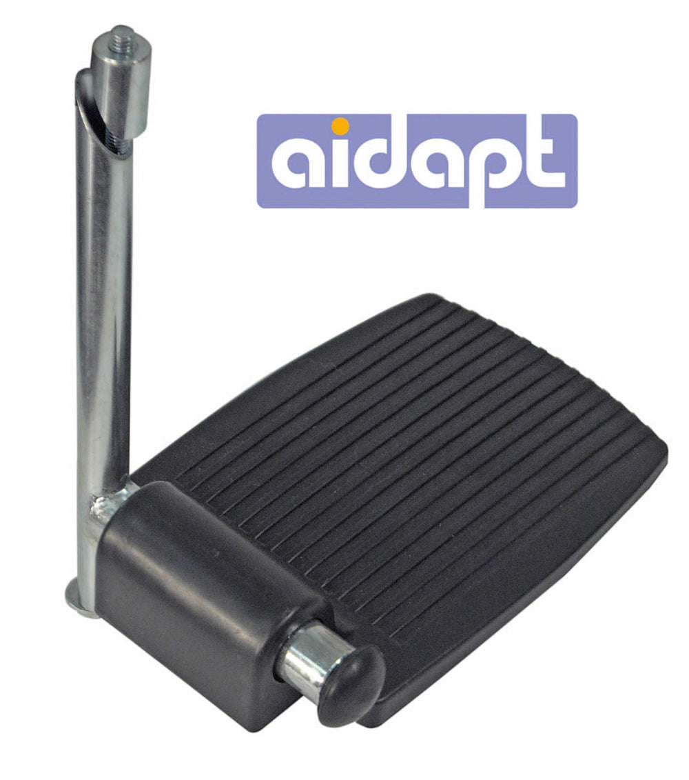 Aidapt Aluminium Compact Transit Chair VA172 and replacement footrests