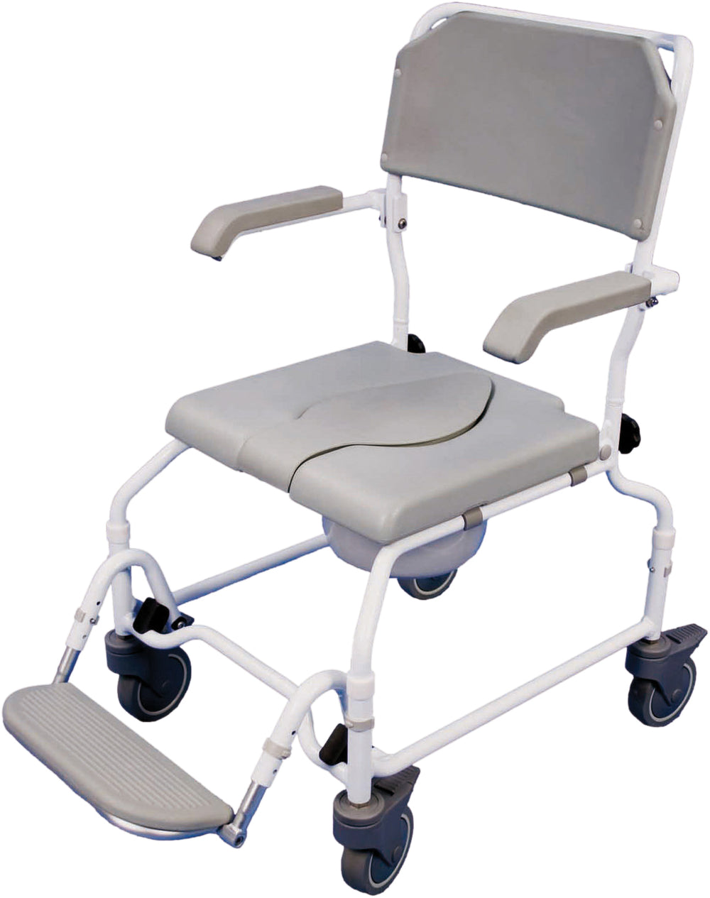 Aidapt Bewl Adjustable Height Shower Commode Chair VB503
