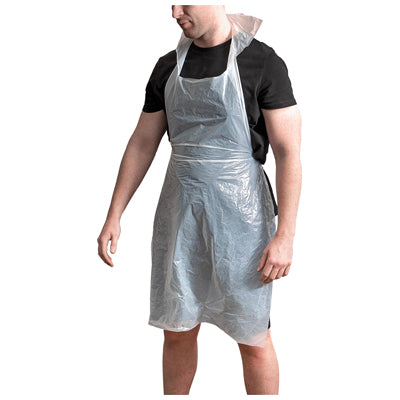 Aidapt Disposable Plastic Aprons (Box 500) VG302