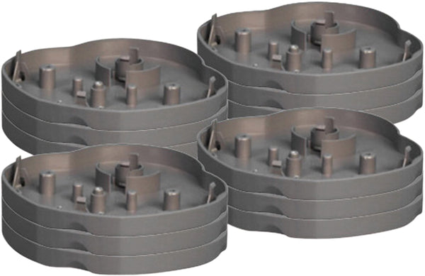 VG830B Bed or Chair Raiser Langham Clip on sections Stack 20mm height single or 12 pack