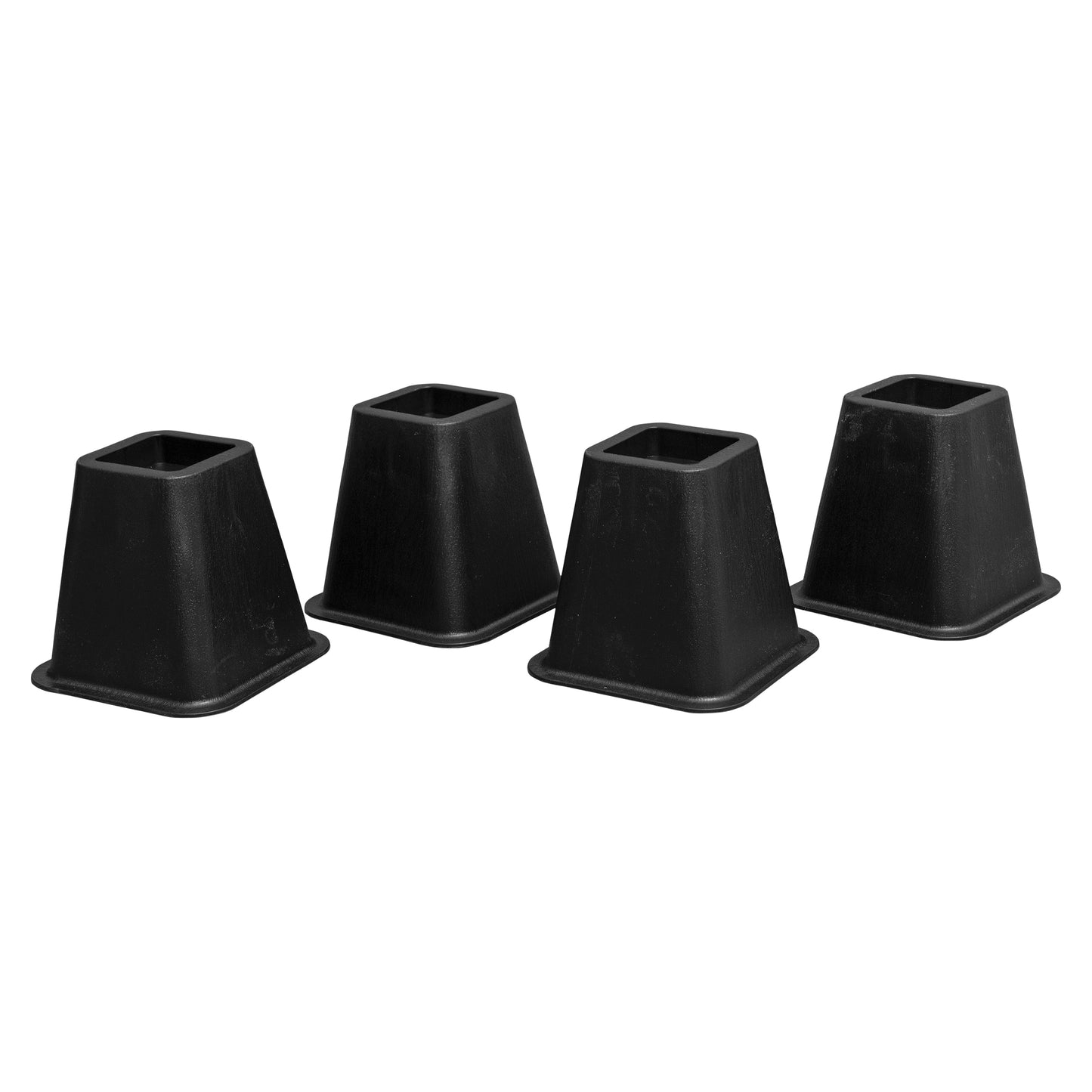 Aidapt 150mm (6") Bed, Chair and Furniture Raisers Set of 4 Extra Wide Base VG831