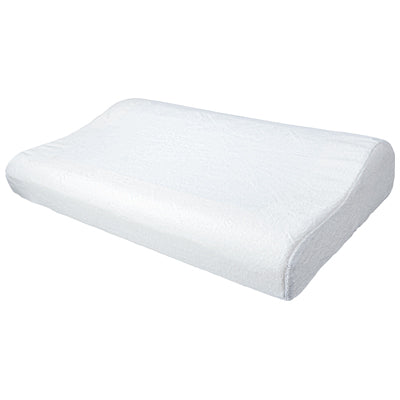 Aidapt Cooling Gel Comfort Memory Foam Contour Pillow with Removable Soft Velvet Cover VG887D