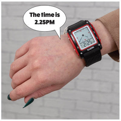 Aidapt Water Resistant Talking Digital Wrist Watch VM302A VM302B