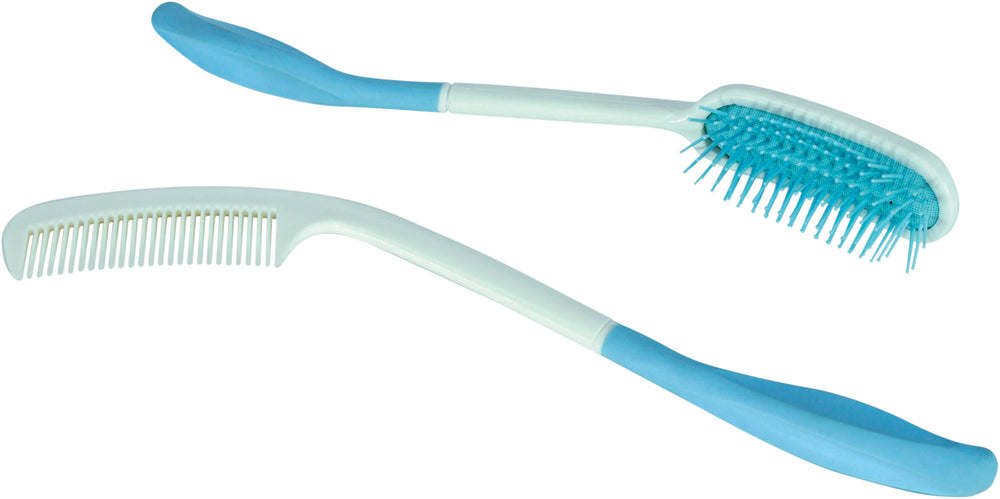Aidapt Extra Long Reach Handle Brush and Comb Set Restricted Arm VM700
