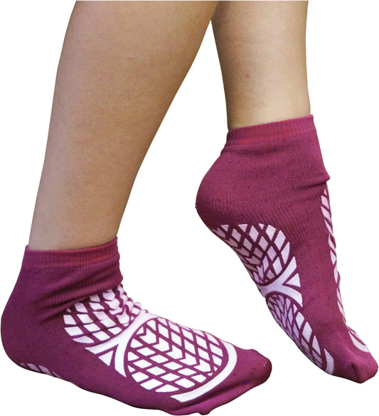 Aidapt Double Sided Anti Slip Slipper Socks Grip Elderly - VM831 Small Medium Large