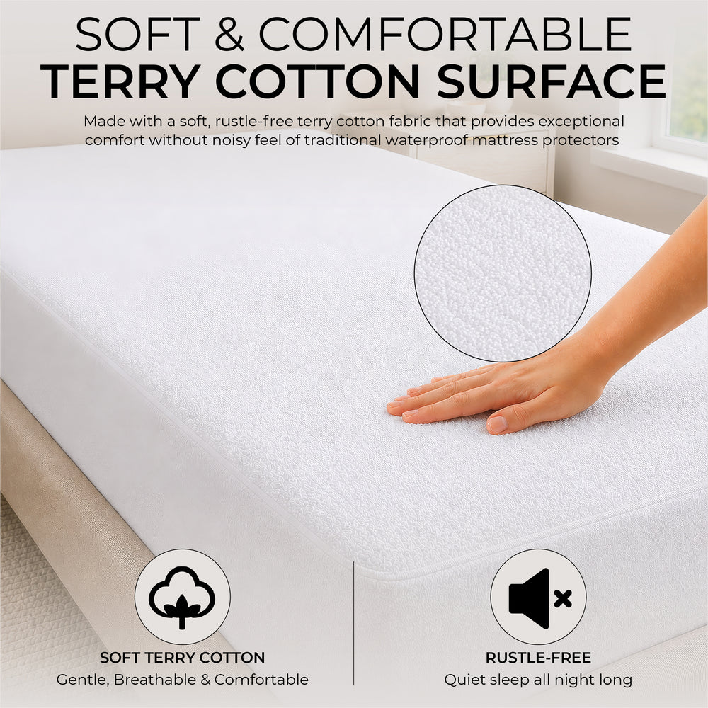 Aidapt Anti Allergenic Waterproof Mattress Protector VM850/VM850D/VM850K