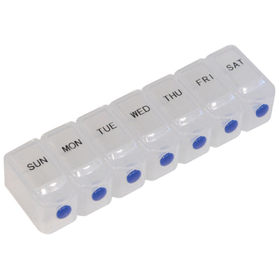 Aidapt Deluxe Weekday Pill Dispenser with Push Button Release VM930AB