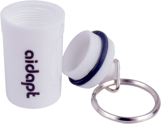 Aidapt Pilulier Porte-clés Petit Pilulier Pratique Étanchéité Voyage VM930C