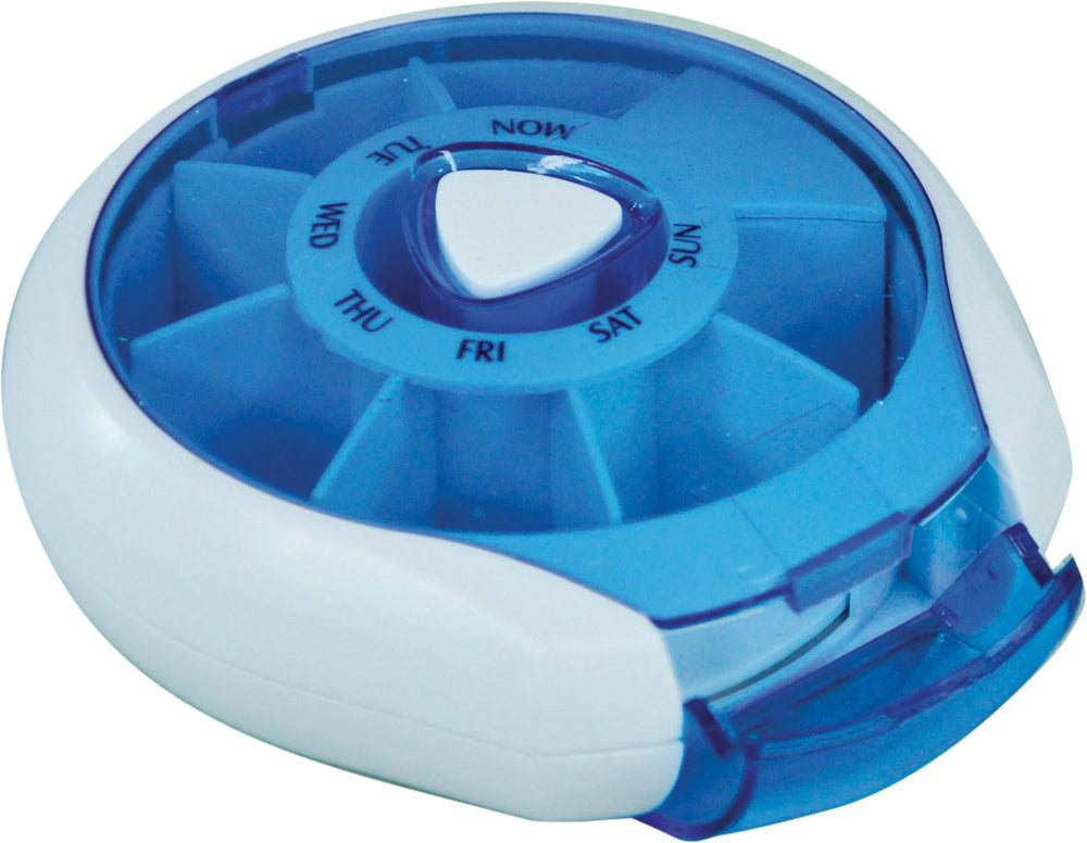 Compact Weekday Pill Dispenser