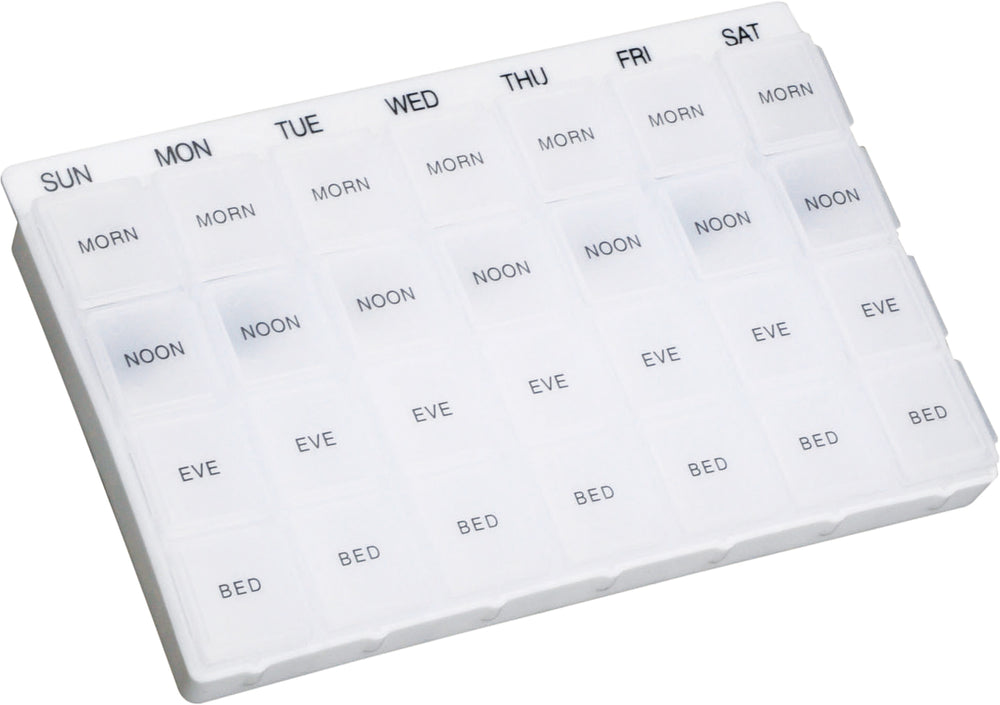 Aidapt Week Weekly Day Multi Pill Dispenser White VM931A