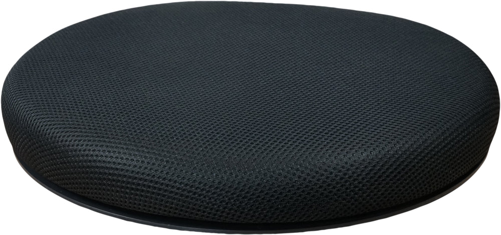 Aidapt VM933BA Black Gel Swivel Turning Seat Cushion Round Padded Turn Office Home Car
