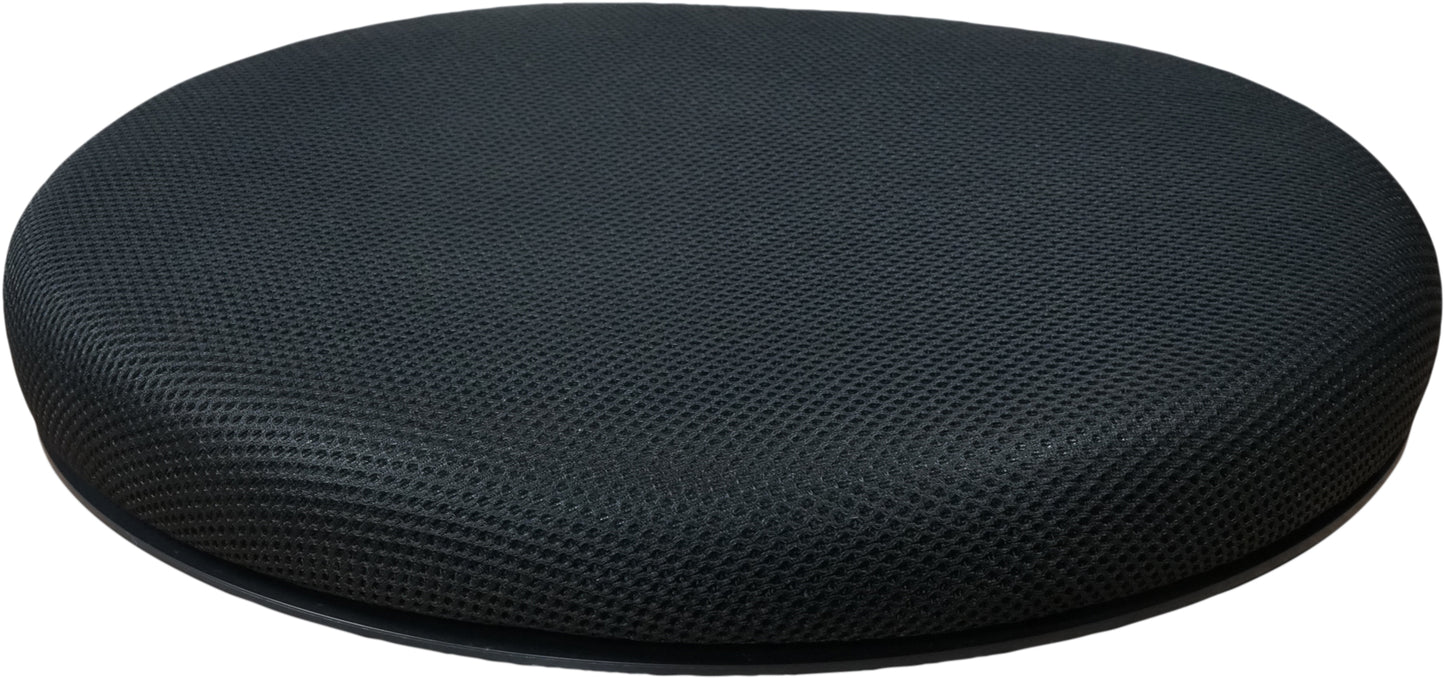 Aidapt VM933BA Black Gel Swivel Turning Seat Cushion Round Padded Turn Office Home Car