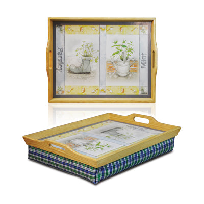 Aidapt Wooden Lap Tray with Cushion VM938C