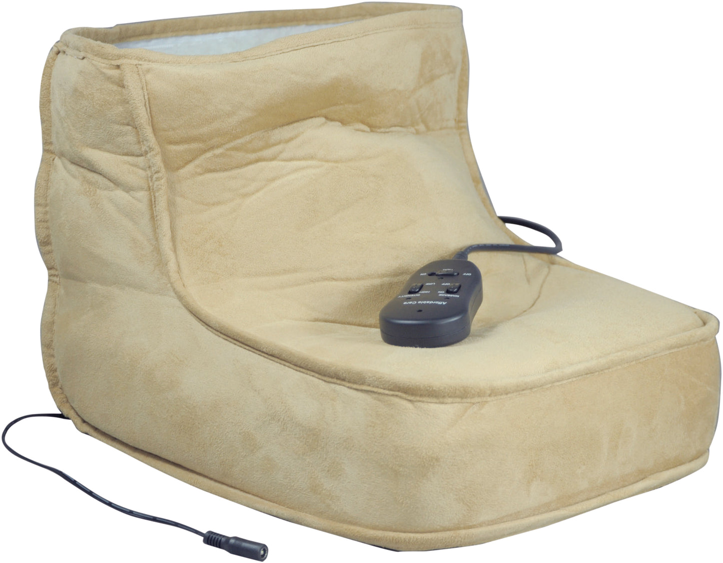 Aidapt Electric Dual Speed Soft Massaging Foot Boot with Heat