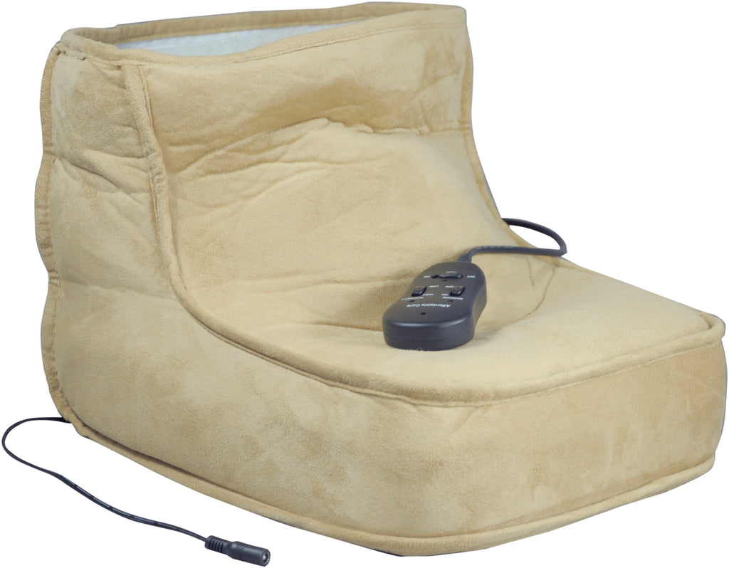 Aidapt Electric Dual Speed Soft Massaging Foot Boot with Heat