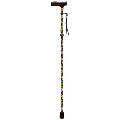 Aidapt Folding Walking Cane - Patterned