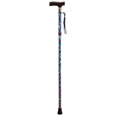 Aidapt Folding Walking Cane - Patterned