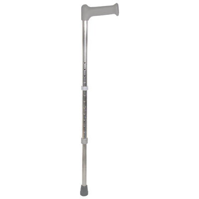 Aidapt Aluminium Walking Stick Adjustable Height.