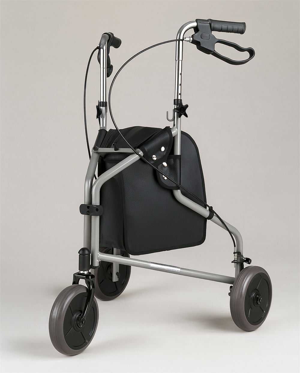 Déambulateur à trois roues Aidapt avec sac, bleu VP174FC