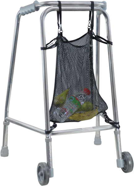 Aidapt Net Shopping Bag For Walking Frames Zimmer Rollators Walkers Clip On VP179N
